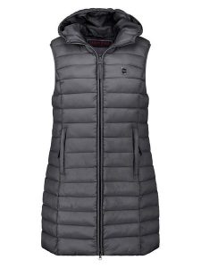 ANAPURNA Kamizelka pikowana "Vakitalana Long" w kolorze szarym rozmiar: XXL. Szare kamizelki ANAPURNA, xxl, bez wzorów, bez kołnierzyka, bez ramiączek, bez kaptura. Za 126,99 zł.