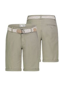 Sublevel Bermudy w kolorze oliwkowym rozmiar: XXL. Zielone szorty Sublevel, bez wzorów, z tkaniny, klasyczne. Za 100,99 zł.