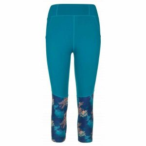 Damskie legginsy fitness 3/4 Kilpi SOLAS-W. Czerwone legginsy Kilpi, bez wzorów. Za 174,18 zł.