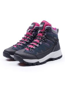 Icepeak Buty turystyczne "Wynne" w kolorze granatowo-czarno-różowym rozmiar: 41. Czarne buty trekkingowe Icepeak, z materiału, bez zapięcia. Za 263,53 zł.