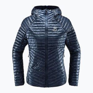 Kurtka puchowa damska Haglöfs L.I.M Mimic Hood. Niebieskie kurtki Haglöfs, l, bez wzorów, z puchu, bez kaptura. Za 559,99 zł.