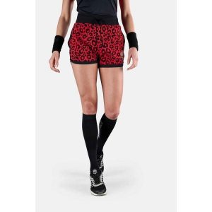 Spodenki tenisowe damskie Hydrogen Panther Tech Shorts. Czarne szorty HYDROGEN, bez wzorów, z jersey, sportowe. Za 370,00 zł.