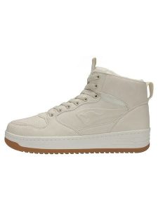 Kangaroos Sneakersy "K-Top Power Mid" w kolorze kremowym rozmiar: 40. Brązowe trampki KangaROOS, bez wzorów, z materiału, za kostkę, bez zapięcia. Za 131,74 zł.