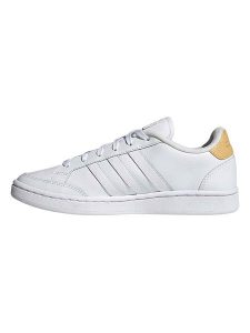 Adidas Sneakersy "Grand Court SE" w kolorze białym rozmiar: 41_1/3. Białe trampki ADIDAS, bez wzorów, z syntetyku, bez zapięcia. Za 108,74 zł.