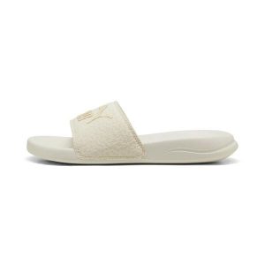 Klapki damskie Puma Popcat 20. Białe klapki Puma, bez wzorów, bez obcasa. Za 164,50 zł.