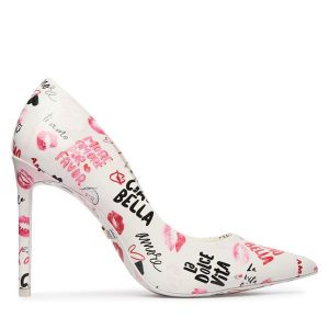 Szpilki Aldo. Białe szpilki ALDO, bez wzorów, bez obcasa. Za 379,99 zł.