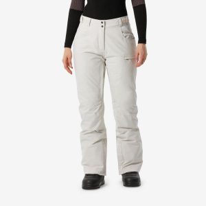 Spodnie snowboardowe damskie Dreamscape SNB 500. Brązowe spodnie sportowe DREAMSCAPE, na zimę, m, bez wzorów, z materiału, narciarskie. Za 449,99 zł.
