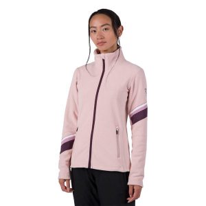 Bluza damska Rossignol Strawpile Fleece Fz. Czerwone bluzy Rossignol, na zimę, l, bez wzorów, bez kaptura. Za 279,00 zł.