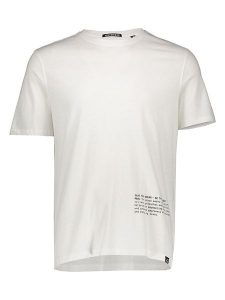 Chiemsee Koszulka w kolorze białym rozmiar: M. Białe bluzki Chiemsee, m, bez wzorów, z bawełny, bez kołnierzyka, bez ramiączek. Za 83,03 zł.