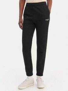 Lacoste Spodnie dresowe XF7604 Czarny Regular Fit. Czarne spodnie dresowe Lacoste, bez wzorów, z bawełny. Za 483,99 zł.