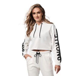 Bluza HUUB Thermal Half Zip Top. Białe bluzy STRONG ID, xs, bez wzorów, bez kaptura. Za 89,99 zł.