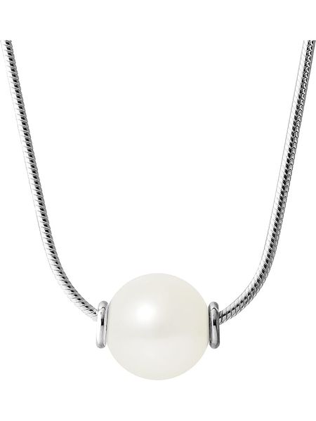 Pearline Srebrny naszyjnik z perłą - dł. 42 cm rozmiar: onesize. Białe naszyjniki Pearline, z perłą, srebrne. Za 217,99 zł.