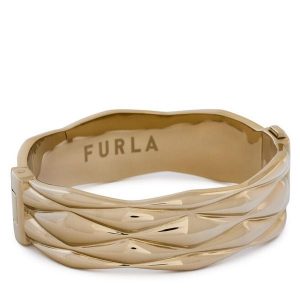 Bransoletka Furla. Żółte bransoletki Furla, złote. Za 389,99 zł.