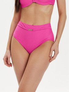 Selmark Dół od bikini BJ590 Różowy. Czerwone bikini Selmark, bez wzorów, z syntetyku. Za 129,99 zł.
