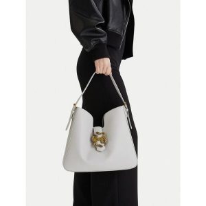 Torebka Just Cavalli. Szare torebki klasyczne Just Cavalli, bez wzorów, bez dodatków. Za 577,99 zł.