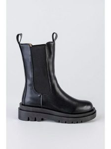 Musk Sztyblety w kolorze czarnym rozmiar: 38. Czarne buty sportowe Musk, bez wzorów, z materiału, bez zapięcia. Za 141,52 zł.