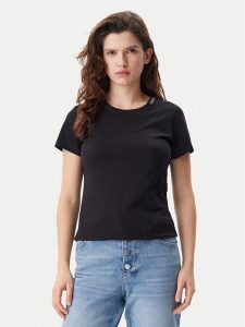 Calvin Klein Jeans T-Shirt Logo J20J225540 Czarny Regular Fit. Czarne t-shirty Calvin Klein Jeans, xl, bez wzorów, z bawełny, bez kołnierzyka, bez ramiączek. Za 119,99 zł.