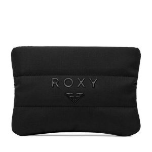 Kosmetyczka Roxy. Czarne kosmetyczki Roxy, bez wzorów, z materiału. Za 69,99 zł.