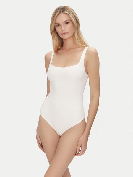 Guess Body O4BM16 KCDE0 Écru Slim Fit. Body i gorsety Guess, z aplikacjami, z syntetyku. Za 139,99 zł.