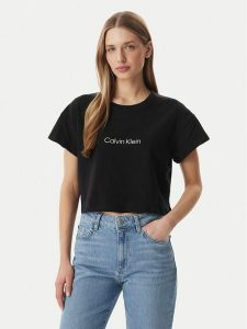 Calvin Klein Underwear T-Shirt LV00QS7656 Czarny Boxy Fit. Czarne t-shirty Calvin Klein Underwear, m, bez wzorów, z bawełny, bez kołnierzyka, bez ramiączek. Za 129,99 zł.