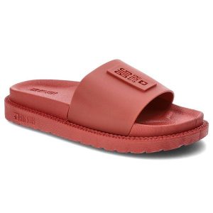 Czerwone Klapki Big Star Modne Buty Na Lato. Czerwone klapki Big Star, bez wzorów, bez obcasa. Za 99,99 zł.