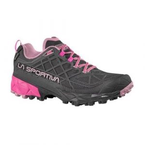 Buty trekkingowe damskie La Sportiva La Akyra Ii Gtx. Czarne buty trekkingowe La Sportiva, z materiału, bez zapięcia. Za 770,99 zł.