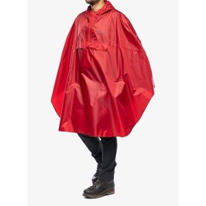 Peleryna turystyczna Trekmates Rove Poncho - chilli pepper. Czerwone kurtki TREKMATES, uniwersalny, bez wzorów, bez kaptura. Za 202,99 zł.