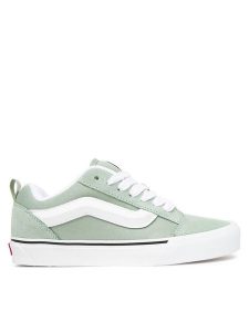 Vans Tenisówki Knu Skool VN000D6ZEMW1 Zielony. Zielone trampki Vans, bez wzorów, ze skóry, bez zapięcia. Za 289,99 zł.