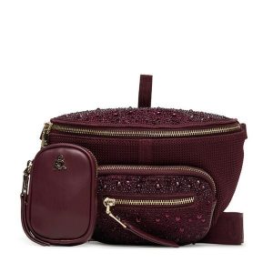 Torebka Steve Madden. Czerwone torebki klasyczne Steve Madden, bez wzorów, bez dodatków. Za 319,99 zł.