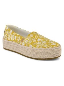 TOMS Espadryle w kolorze żółtym rozmiar: 43,5. Żółte espadryle Toms, bez wzorów, bez obcasa. Za 165,99 zł.