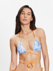 Banana Moon Góra od bikini Twisto Smiledye LJT56 Niebieski. Niebieskie bikini Banana Moon, bez wzorów, z syntetyku. Za 279,99 zł.