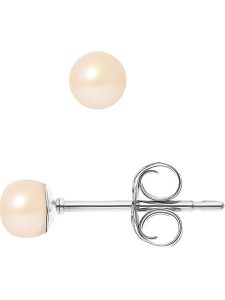 Pearline Kolczyki-wkrętki z perłami w kolorze jasnoróżowym rozmiar: onesize. Różowe kolczyki Pearline, z perłą, srebrne. Za 120,95 zł.