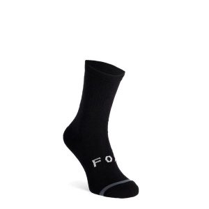 Skarpety rowerowe Fox 8 Defend Sock. Czarne skarpetki FOX, bez wzorów. Za 96,99 zł.