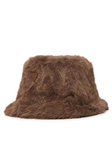 Guess Bucket W6BZ12 W4359 Brązowy. Brązowe rękawiczki Guess, z aplikacjami, z poliesteru. Za 264,99 zł.