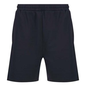 Spodenki Z Dzianiny Z Kieszenią Dla Dorosłych Unisex. Niebieskie szorty FINDEN & HALES, bez wzorów, z dzianiny, sportowe. Za 108,99 zł.
