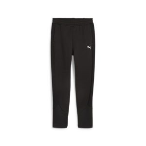 Damskie spodnie EVOSTRIPE z wysokim stanem PUMA Black. Czarne spodnie z wysokim stanem Puma, bez wzorów, z podwyższonym stanem. Za 187,99 zł.