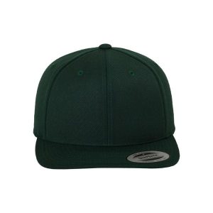 Czapka typu snapback Urban Classics Classic. Zielone czapki Urban Classics, bez wzorów. Za 126,50 zł.