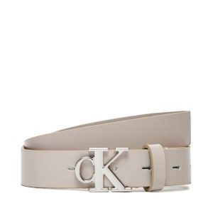 Pasek Damski Calvin Klein. Brązowe paski Calvin Klein, bez wzorów. Za 169,99 zł.