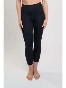 Marks & Spencer Legginsy sportowe w kolorze czarnym rozmiar: 44. Czarne legginsy Marks & Spencer, bez wzorów, z podwyższonym stanem. Za 52,67 zł.