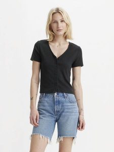 Levi's Kardigan w kolorze czarnym rozmiar: S. Czarne kardigany Levi's®, z bawełny. Za 80,52 zł.