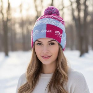 Czapka zimowa z haftem KEEZA. Czapki KEEZA, bez wzorów, sportowe. Za 58,00 zł.