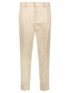 True Religion Spodnie chino w kolorze beżowym rozmiar: W24. Brązowe chinosy True Religion, bez wzorów. Za 171,28 zł.
