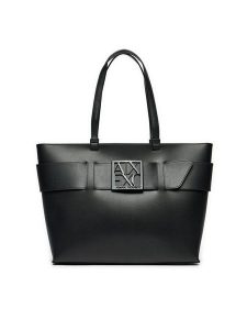 Armani Exchange Torebka 949127 0A874 00020 Czarny. Czarne torebki klasyczne Armani Exchange, bez wzorów, ze skóry, bez dodatków. Za 609,99 zł.