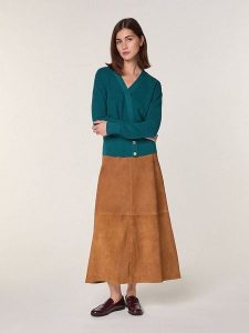 Rodier Wełniany kardigan w kolorze morskim rozmiar: L. Niebieskie kardigany Rodier, z wełny. Za 282,99 zł.