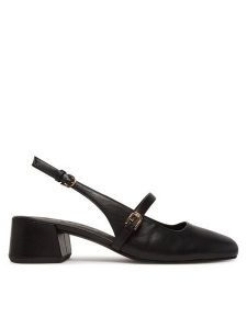 Furla Czółenka YJ37HIC X30000 O6000 Czarny. Czarne czółenka Furla, bez wzorów, ze skóry, bez obcasa, bez zapięcia. Za 729,99 zł.