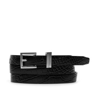 Pasek Damski GINO ROSSI. Czarne paski Gino Rossi, bez wzorów. Za 79,99 zł.