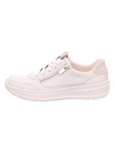 Legero Skórzane sneakersy "Sprinter" w kolorze białym rozmiar: 40. Białe trampki Legero, bez wzorów, bez zapięcia. Za 307,46 zł.