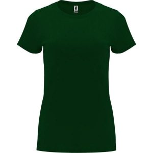 Damska Koszulka Z Krótkim Rękawem Capri. Zielone bluzki ROLY, xl, bez wzorów, sportowe, bez kołnierzyka, bez ramiączek. Za 31,99 zł.