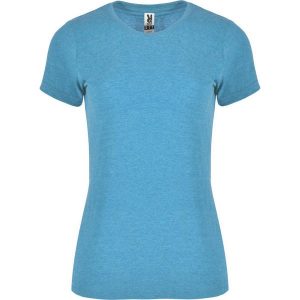 Damska Koszulka Z Krótkim Rękawem Fox Heather Z Krótkim Rękawem. Niebieskie bluzki ROLY, xl, bez wzorów, sportowe, bez kołnierzyka, bez ramiączek. Za 34,99 zł.