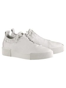 Högl Skórzane sneakersy w kolorze białym rozmiar: 41,5. Białe trampki HÖGL, bez wzorów, bez zapięcia. Za 369,82 zł.